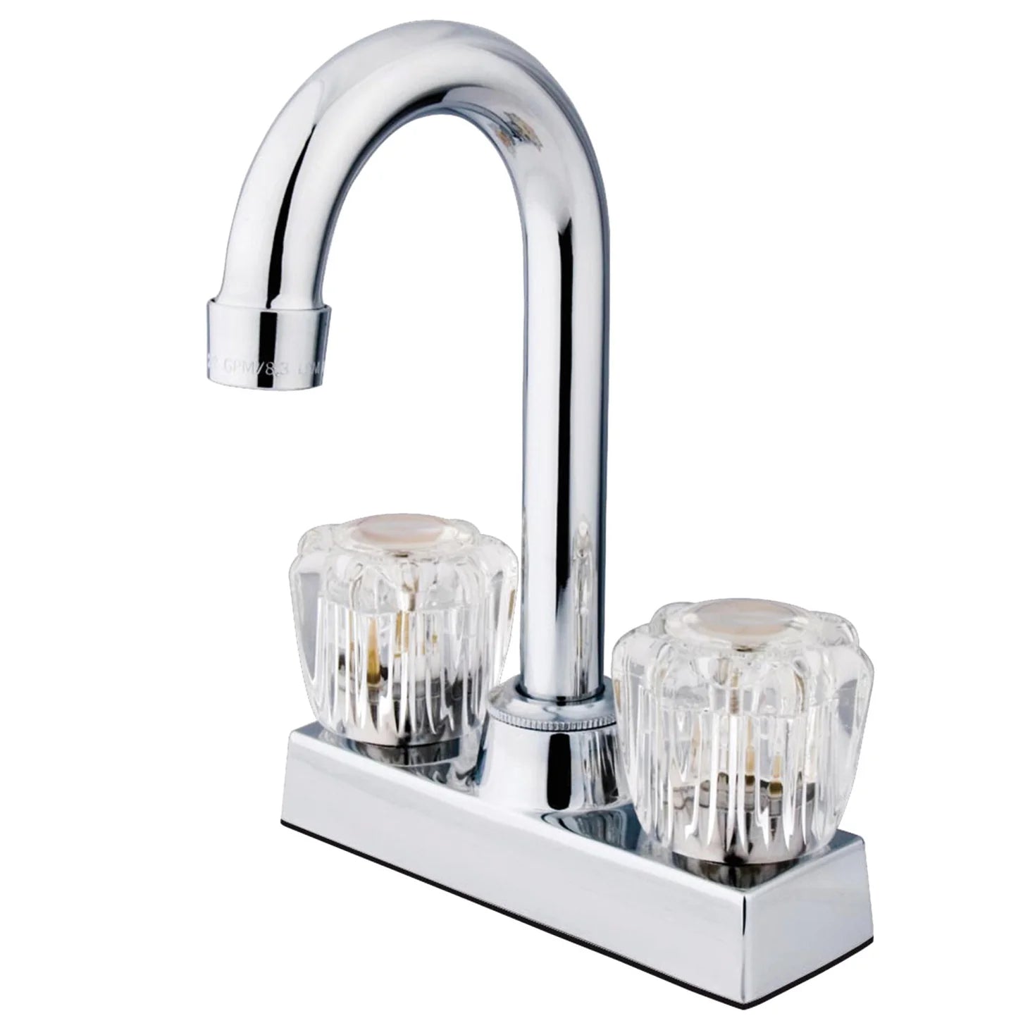 Kingston - Bar Faucets - Americana KB461 Two-Handle 2-Hole Deck Mount Bar Faucet