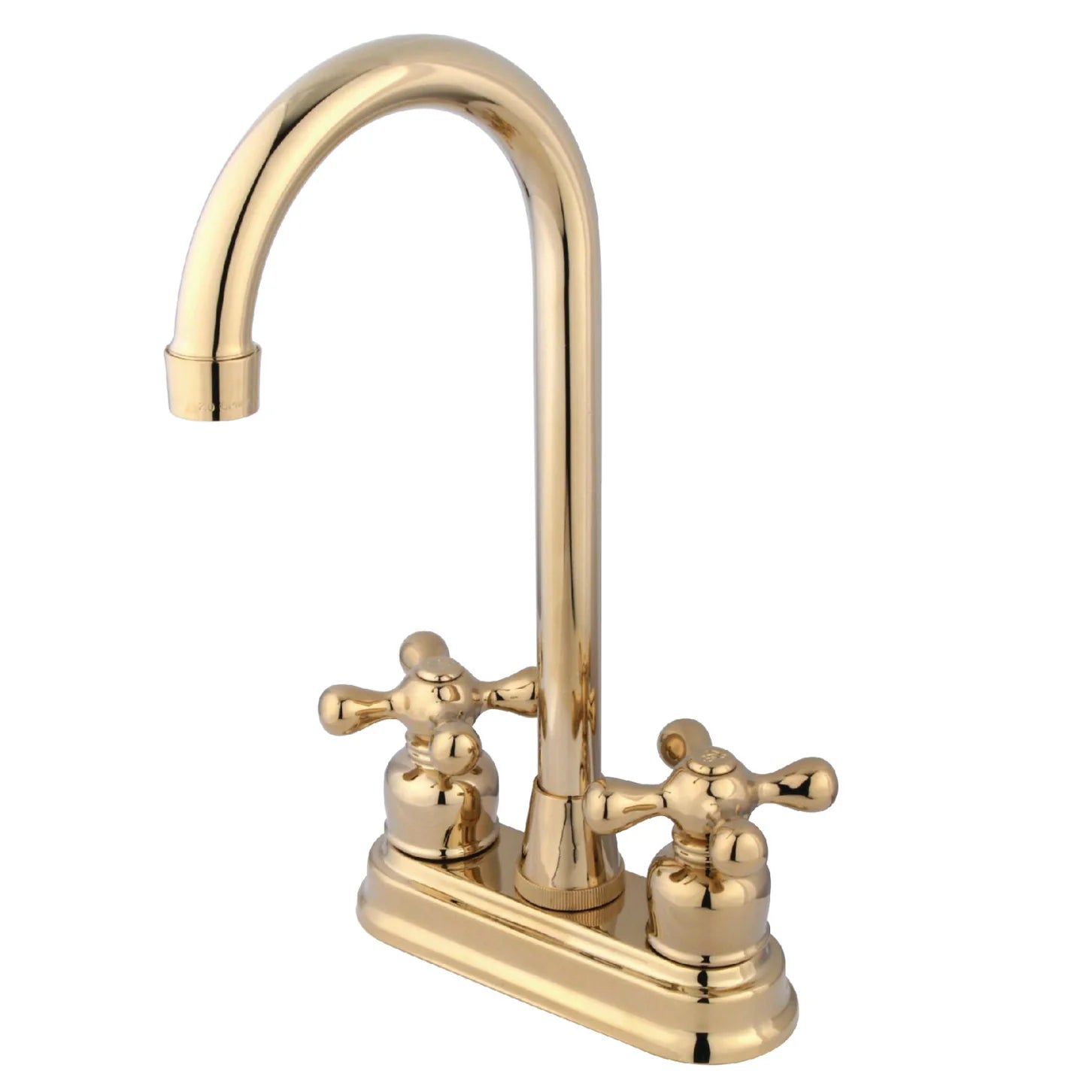 Kingston - Bar Faucets - Victorian KB49AX Two-Handle 2-Hole Deck Mount Bar Faucet