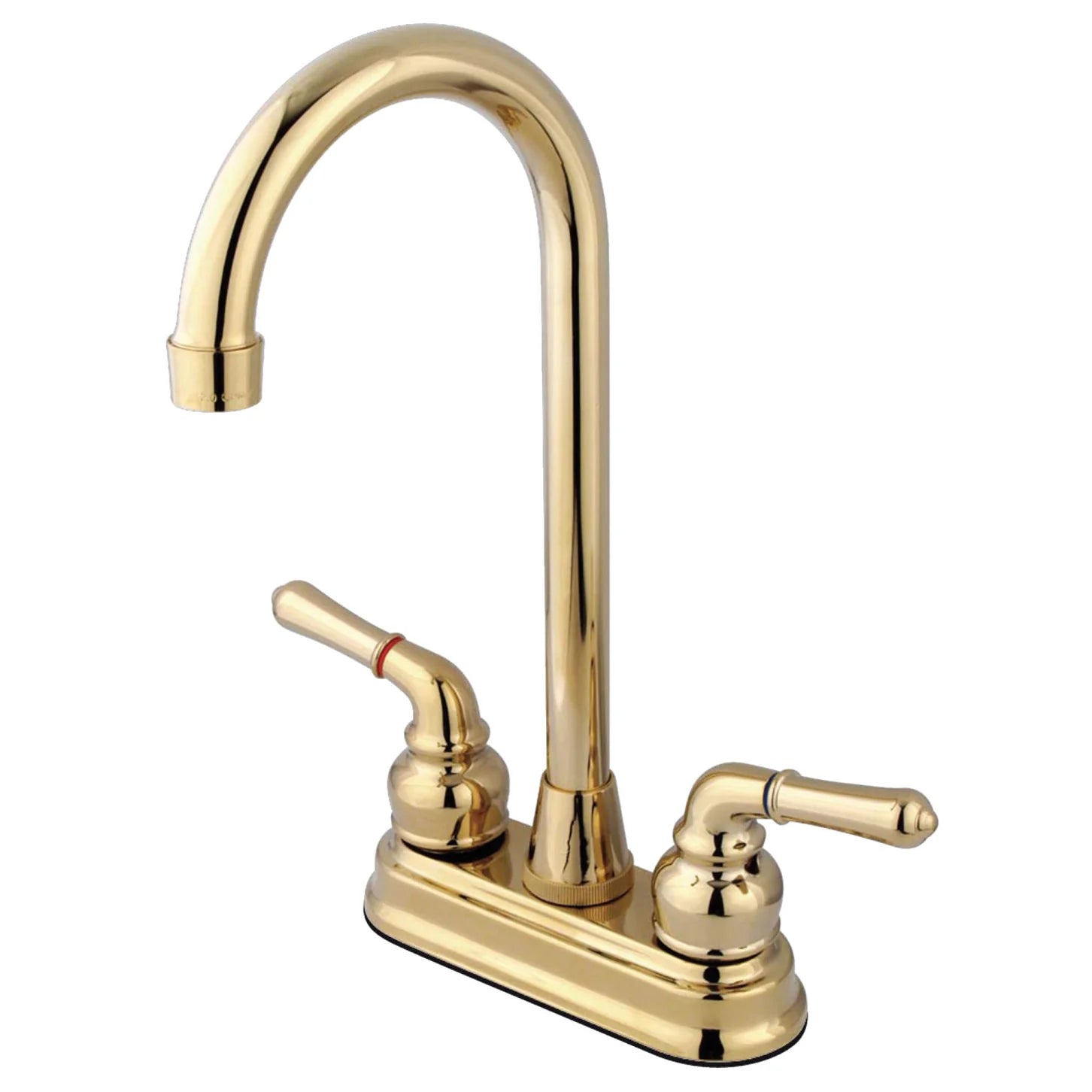 Kingston - Bar Faucets - Magellan KB49 Two-Handle 2-Hole Deck Mount Bar Faucet