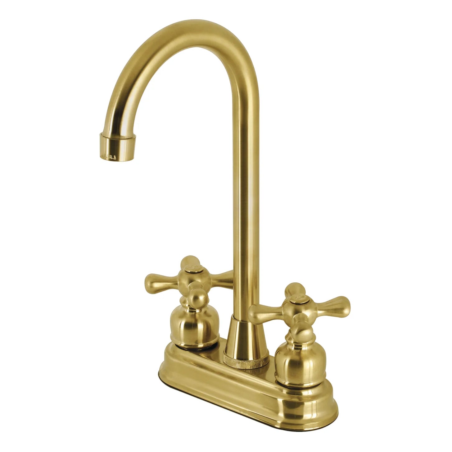 Kingston - Bar Faucets - Victorian KB49AX Two-Handle 2-Hole Deck Mount Bar Faucet