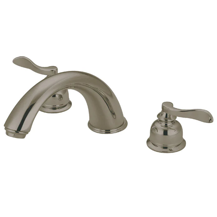 Kingston - Tub Faucets - NuWave French KB836NFL Two-Handle 3-Hole Deck Mount Roman Tub Faucet