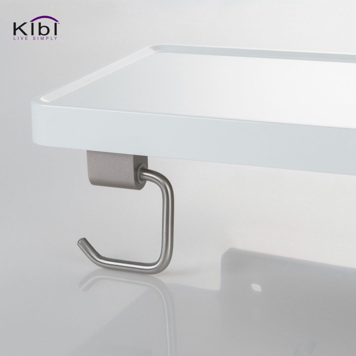 KIBI Deco Tissue Holder With Shelf - KBA1207