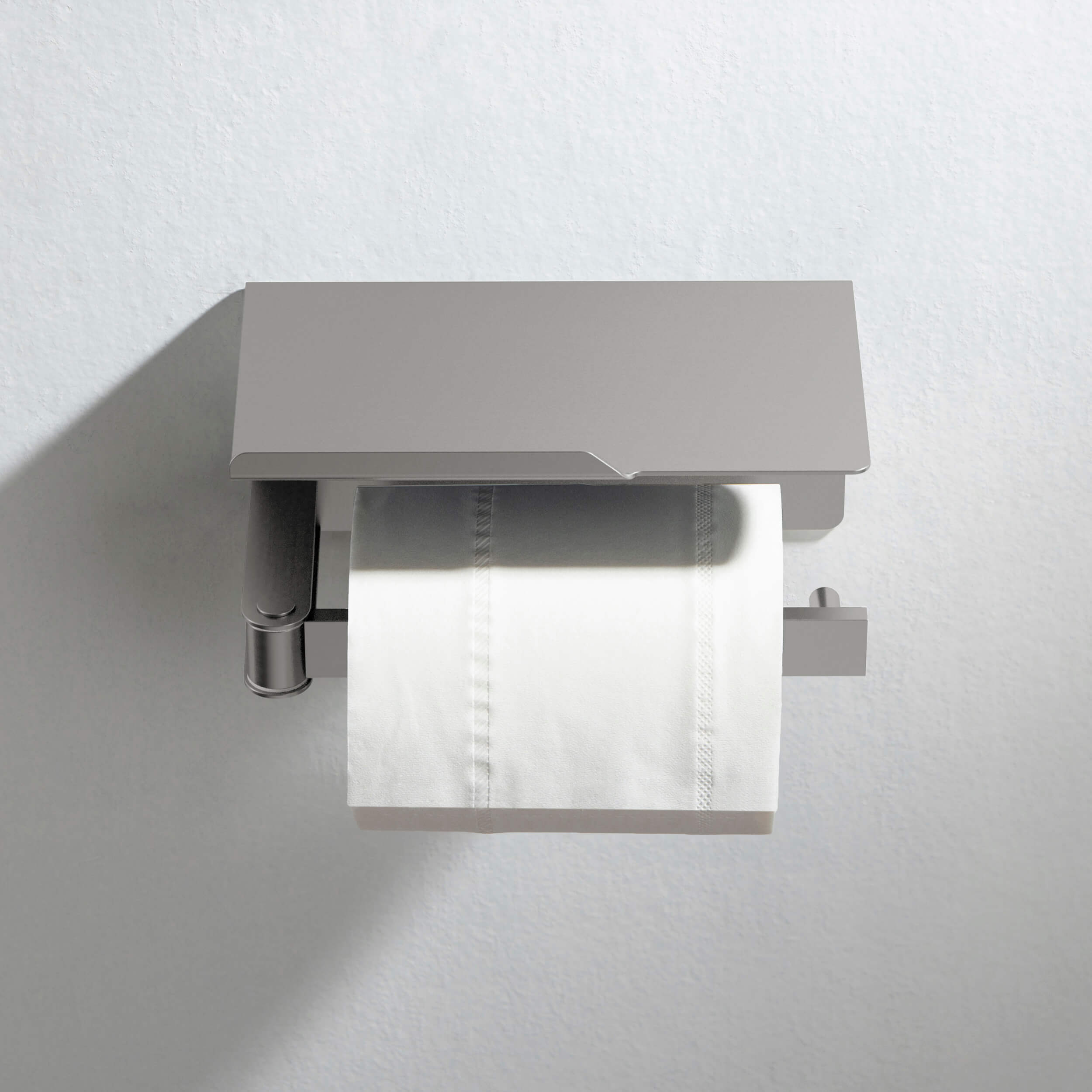 KIBI Deco Toilet Paper Holder with Platform - KBA1209