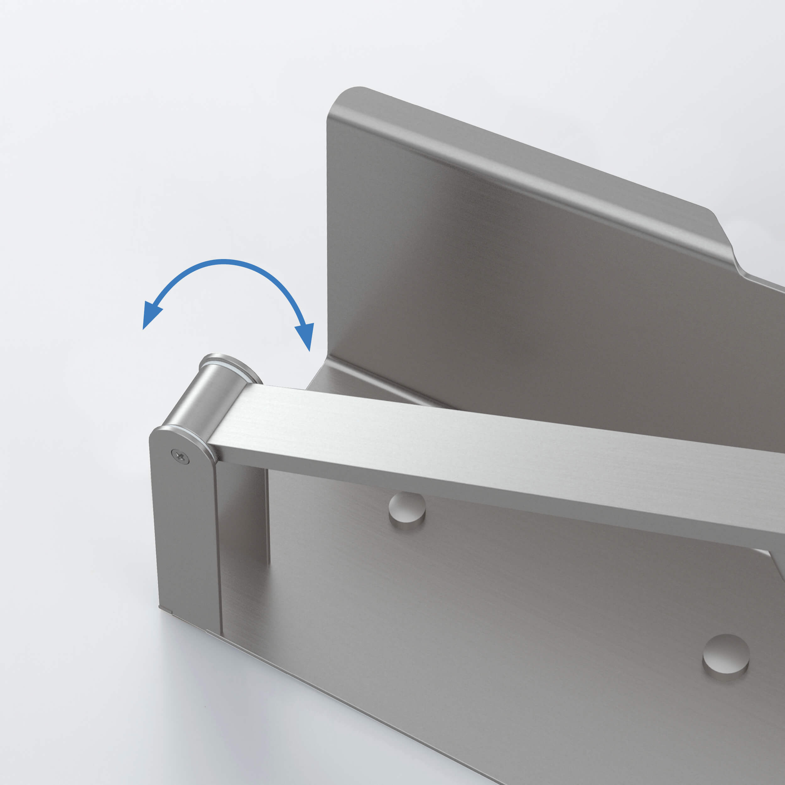 KIBI Deco Toilet Paper Holder with Platform - KBA1209