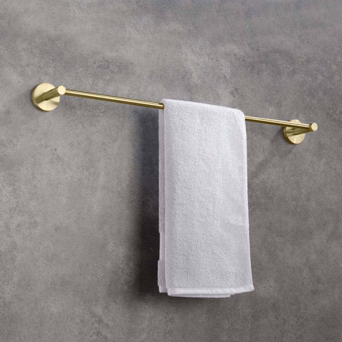 KIBI Circular 24″ Bathroom Towel Bar – KBA1404