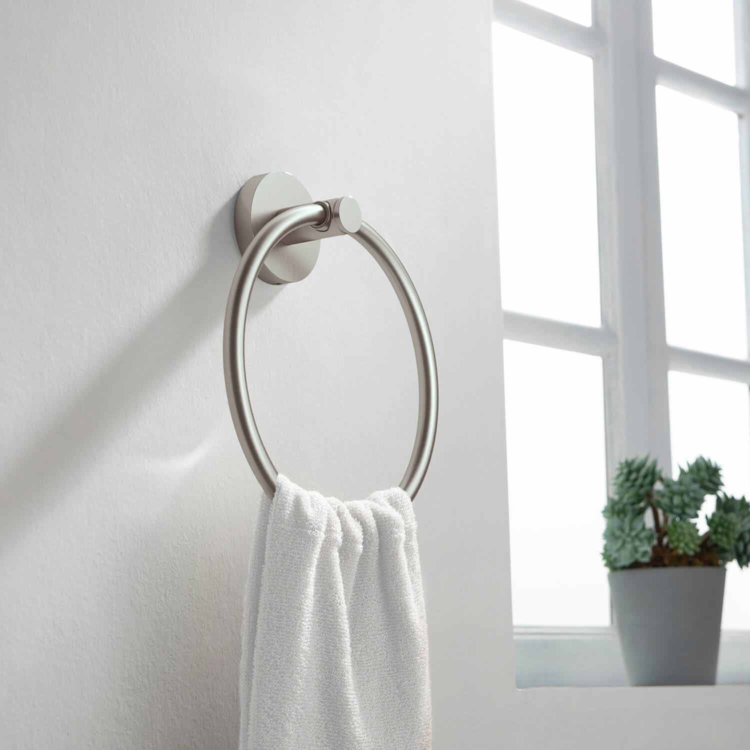 KIBI Circular Bathroom Towel Ring – KBA1406