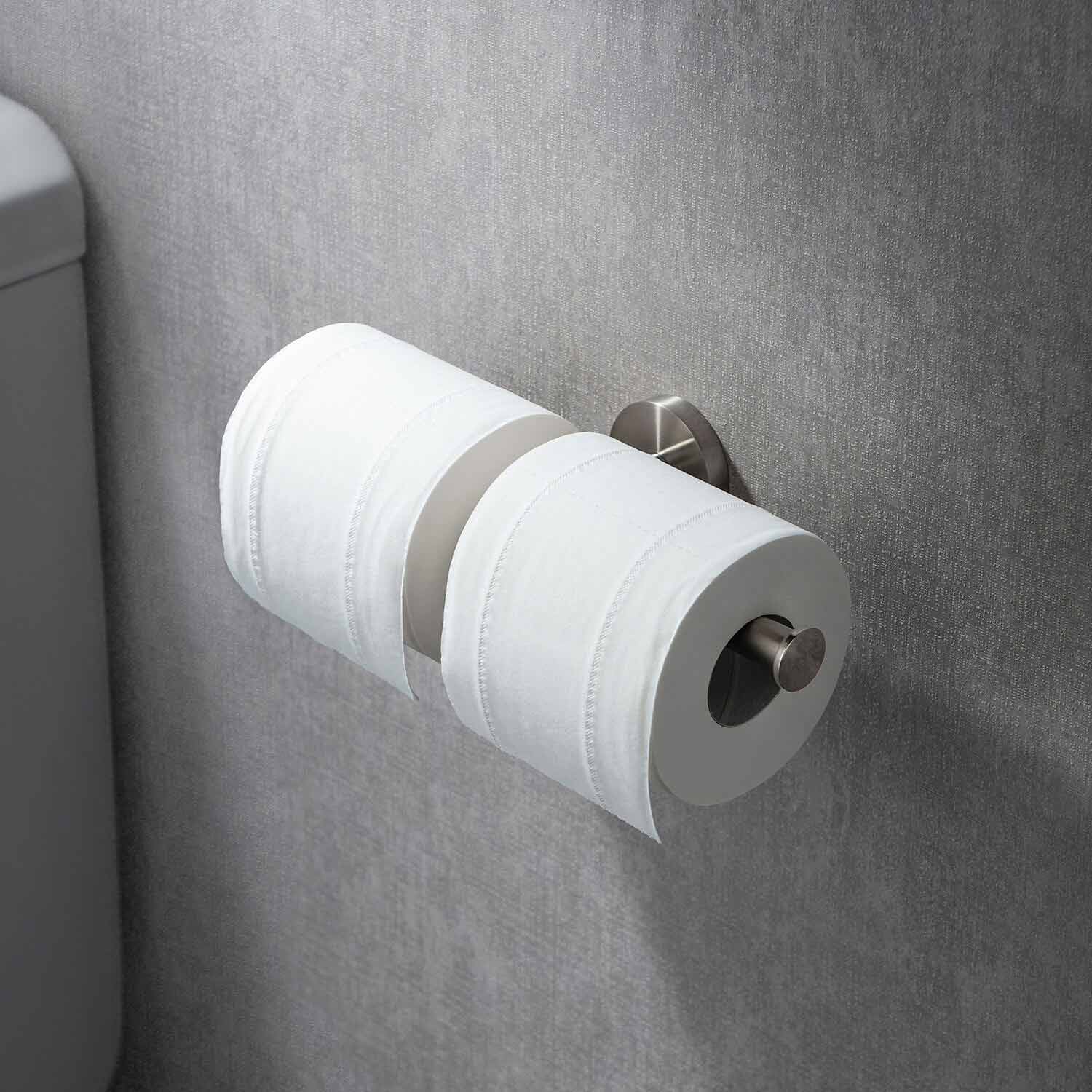 KIBI Circular Double Toilet Paper Holder – KBA1408