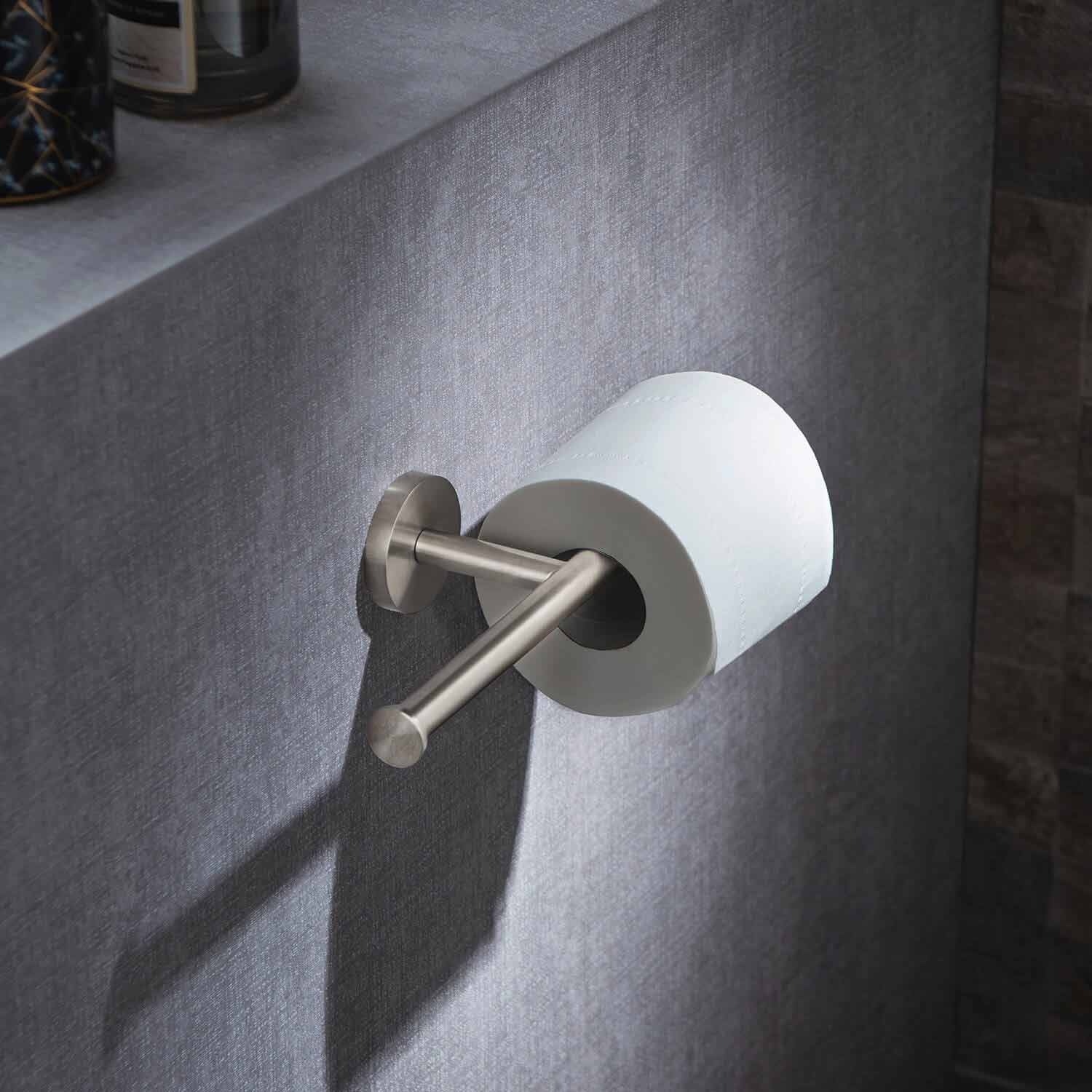 KIBI Circular Double Toilet Paper Holder – KBA1408