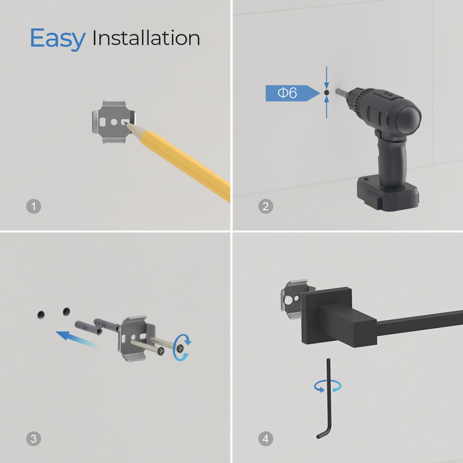 KIBI Cube Bathroom Tissue Holder – KBA1502