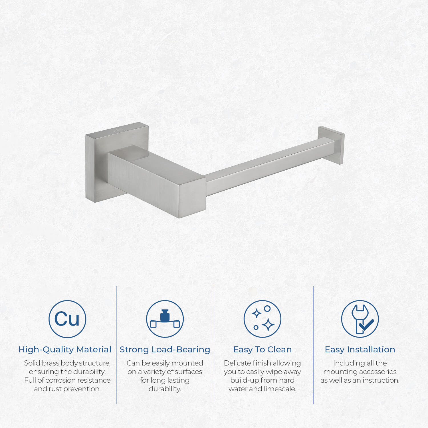 KIBI Cube Bathroom Tissue Holder – KBA1502