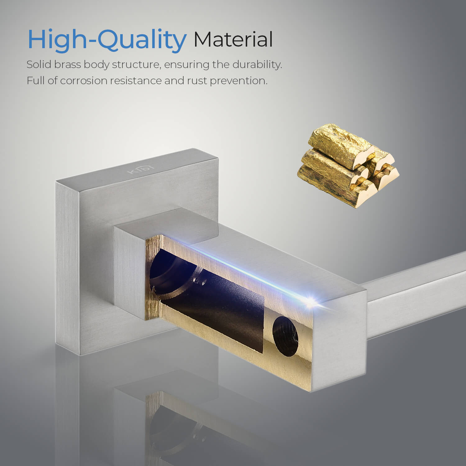 KIBI Cube Bathroom Tissue Holder – KBA1502