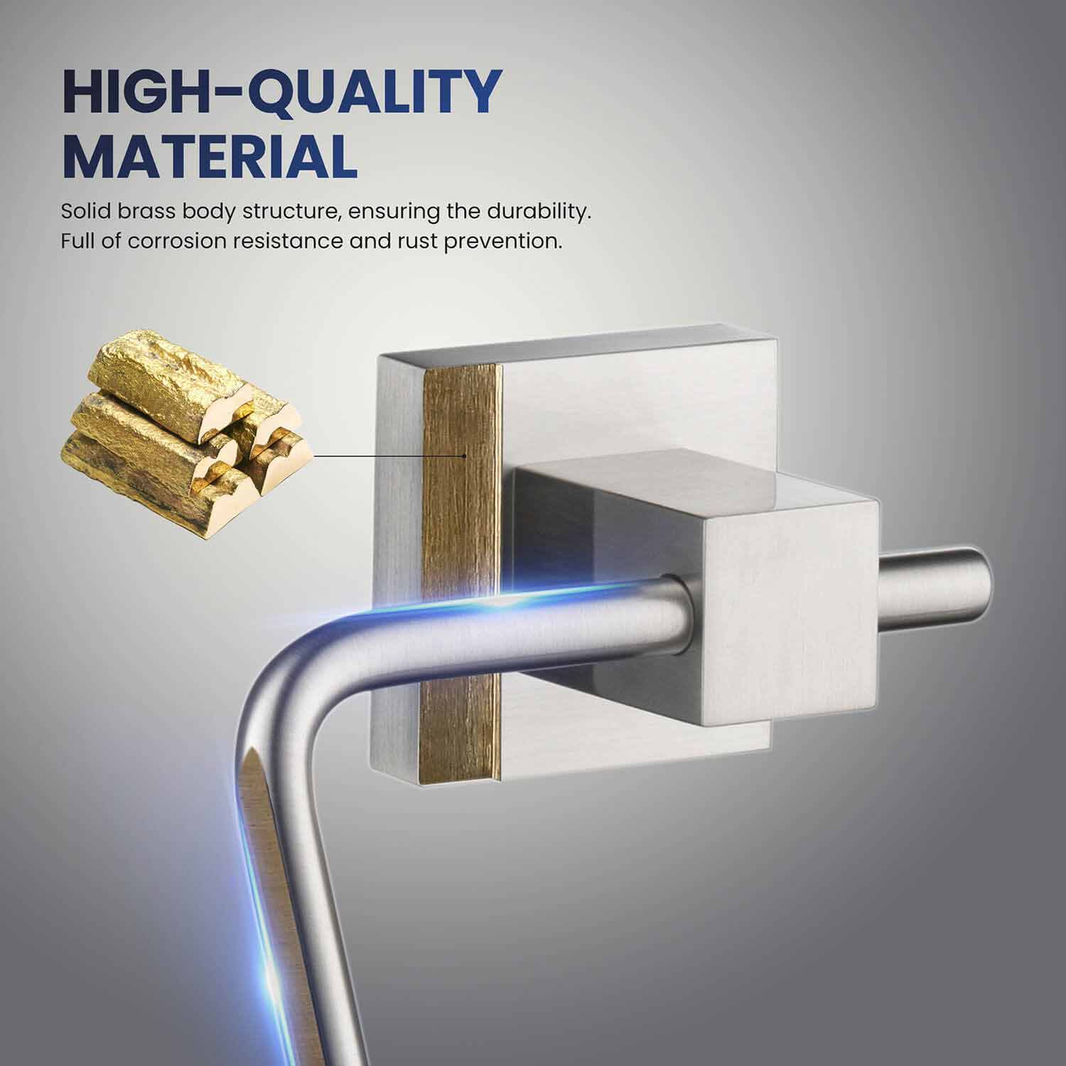 KIBI Cube Bathroom Toilet Paper Holder – KBA1505