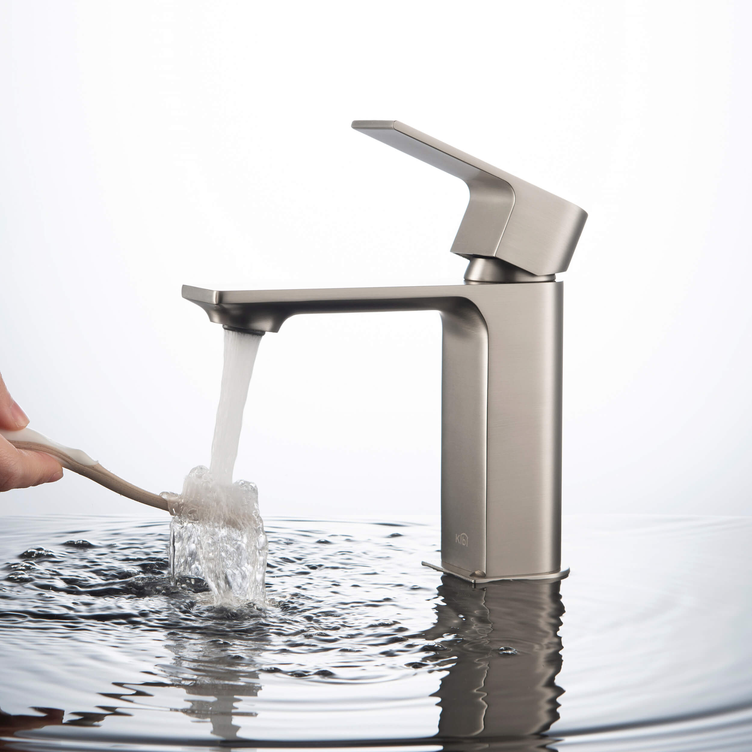 KIBI Mirage Brass Single Handle Bathroom Vanity Faucet – KBF1001