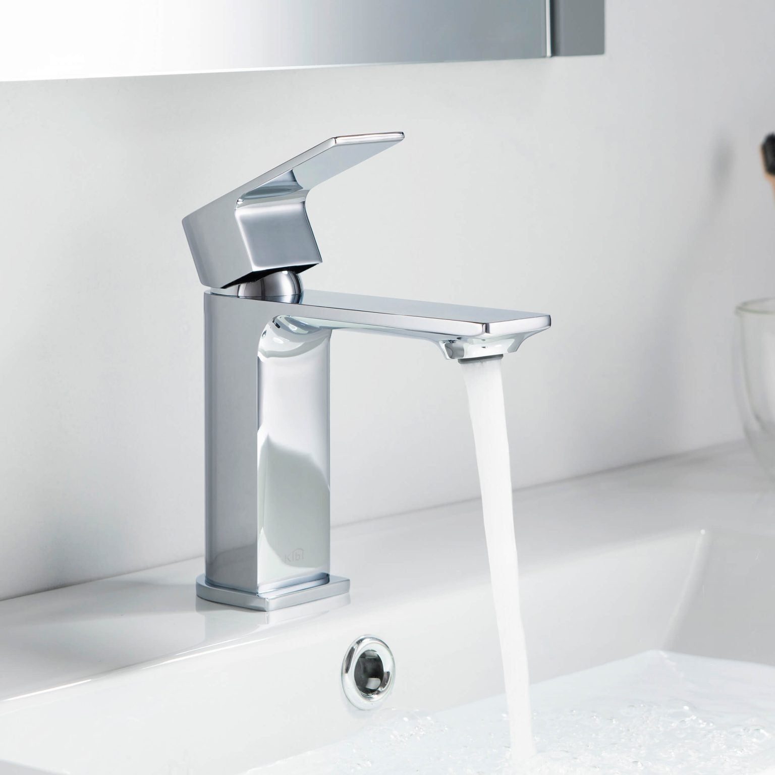 KIBI Mirage Brass Single Handle Bathroom Vanity Faucet – KBF1001