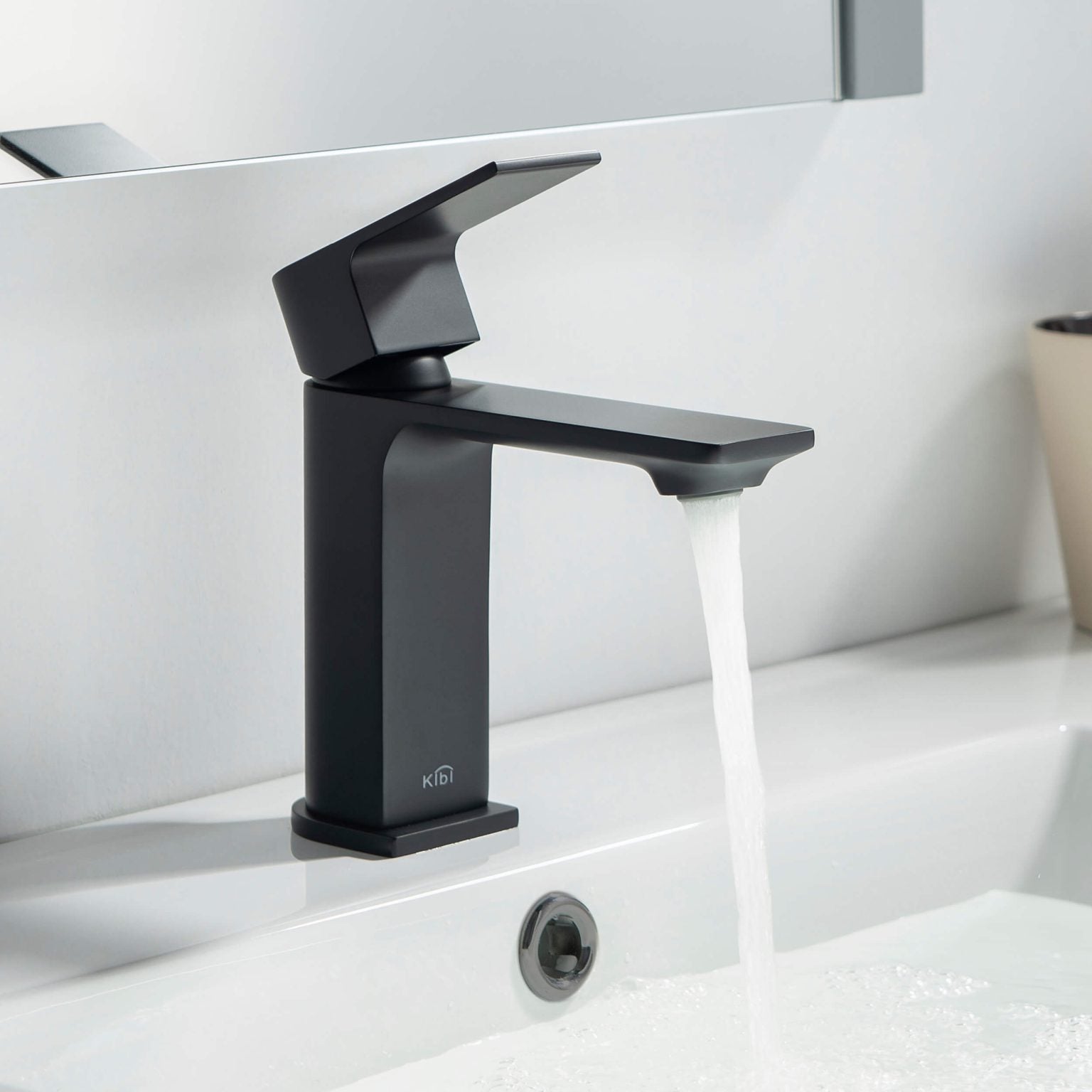 KIBI Mirage Brass Single Handle Bathroom Vanity Faucet – KBF1001