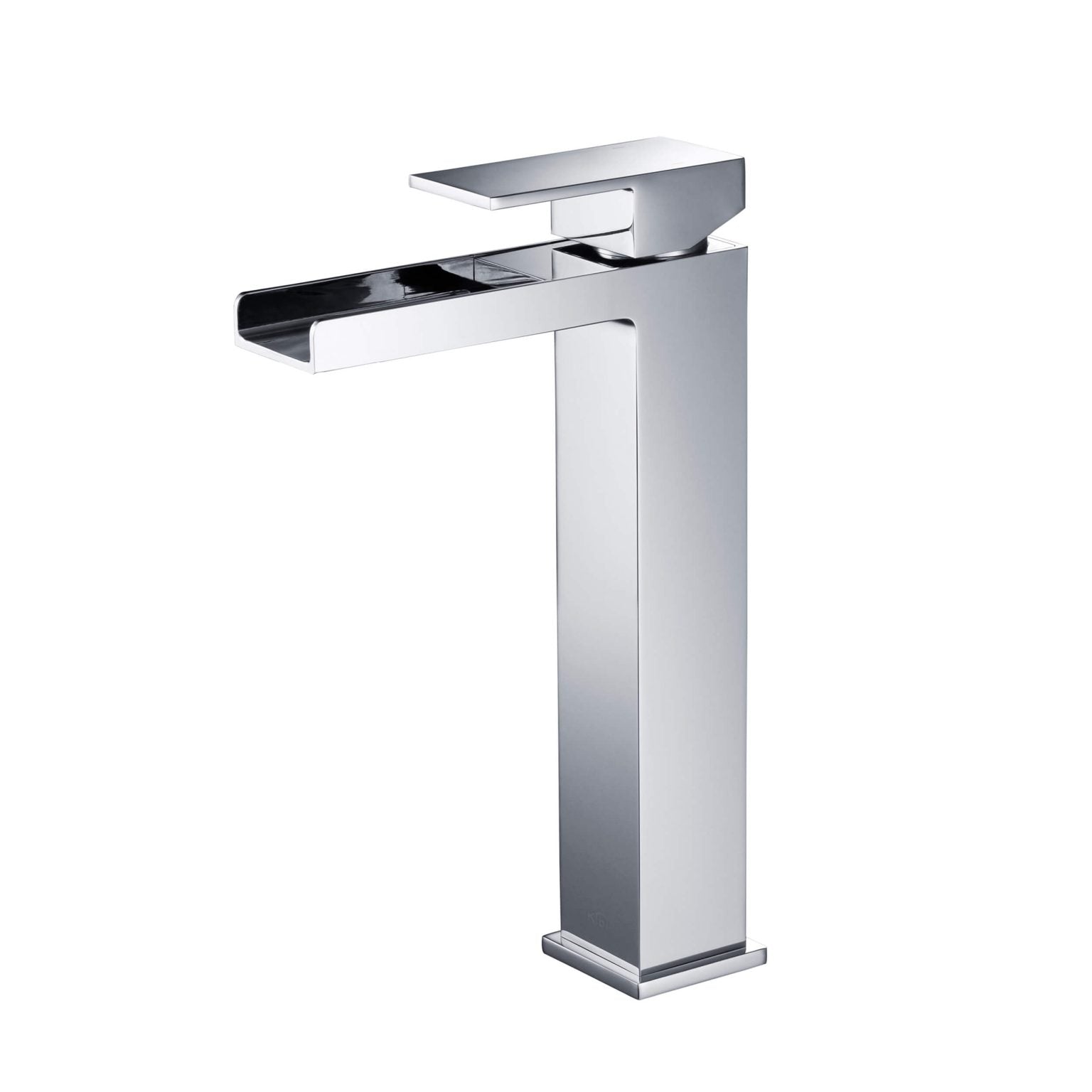 KIBI Waterfall Brass Single Handle Bathroom Vessel Faucet – KBF1005