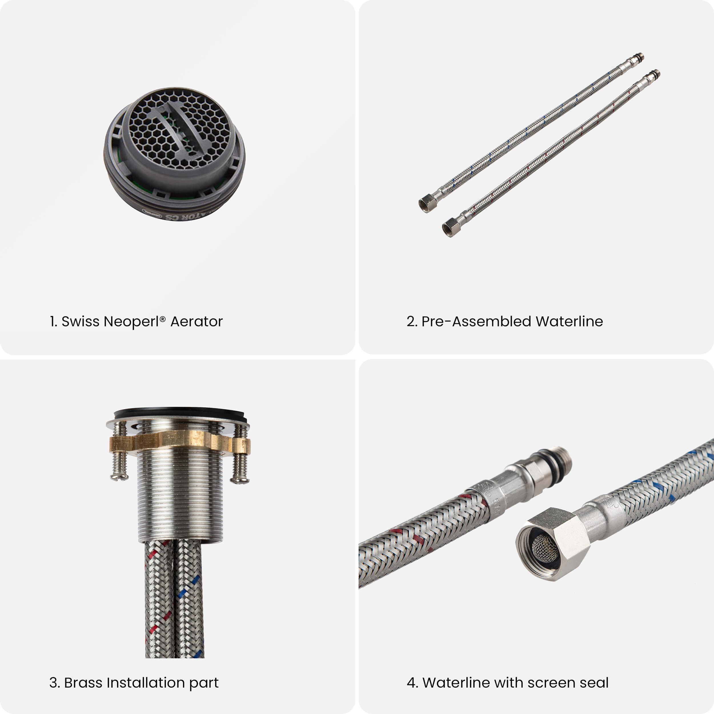 KIBI Infinity Brass Single Handle Bathroom Vanity Faucet – KBF1006