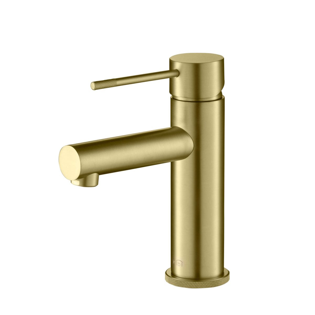 KIBI Circular X Brass Single Handle Bathroom Vanity Faucet – KBF1010