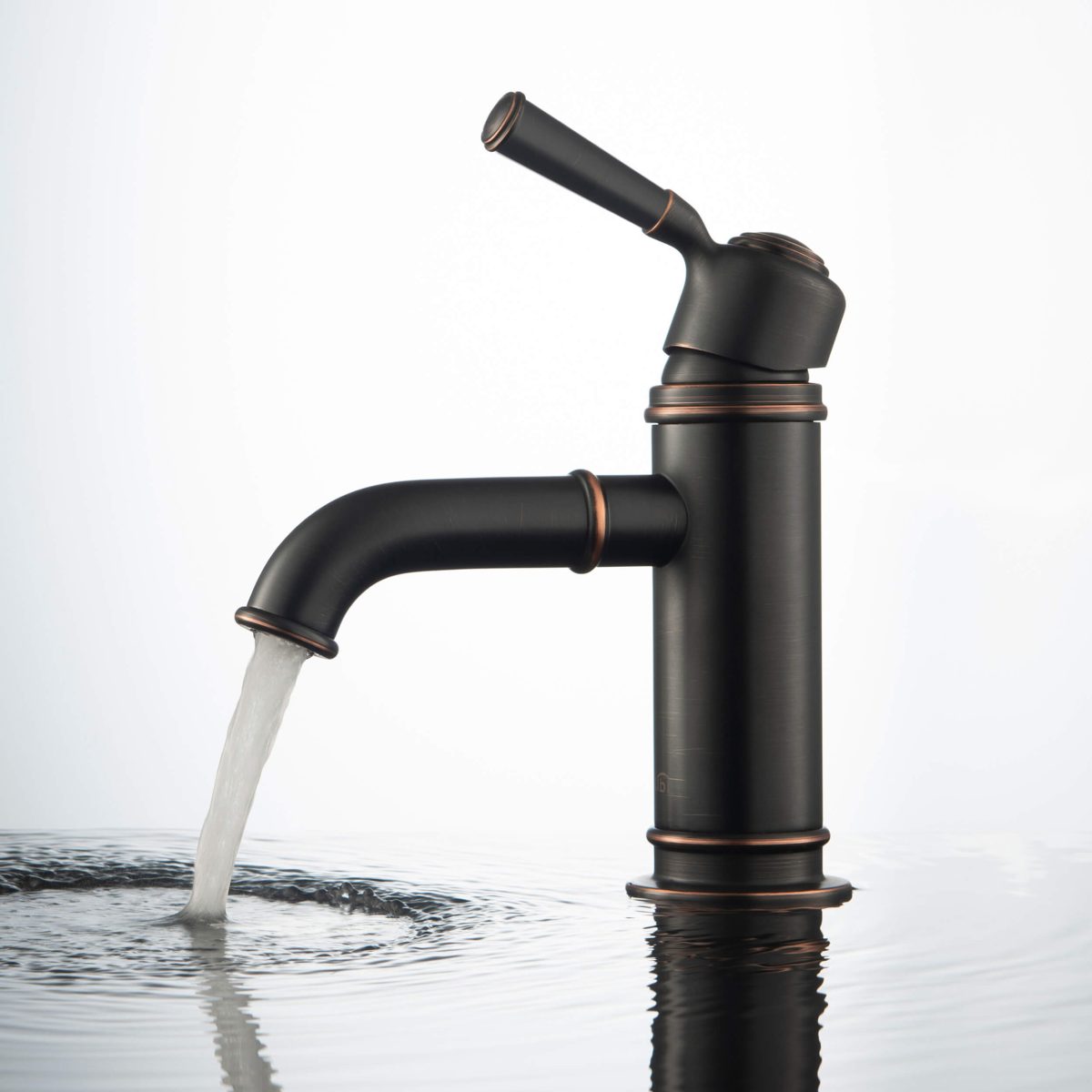 KIBI Victorian Brass Single Handle Bathroom Vanity Faucet – KBF1012