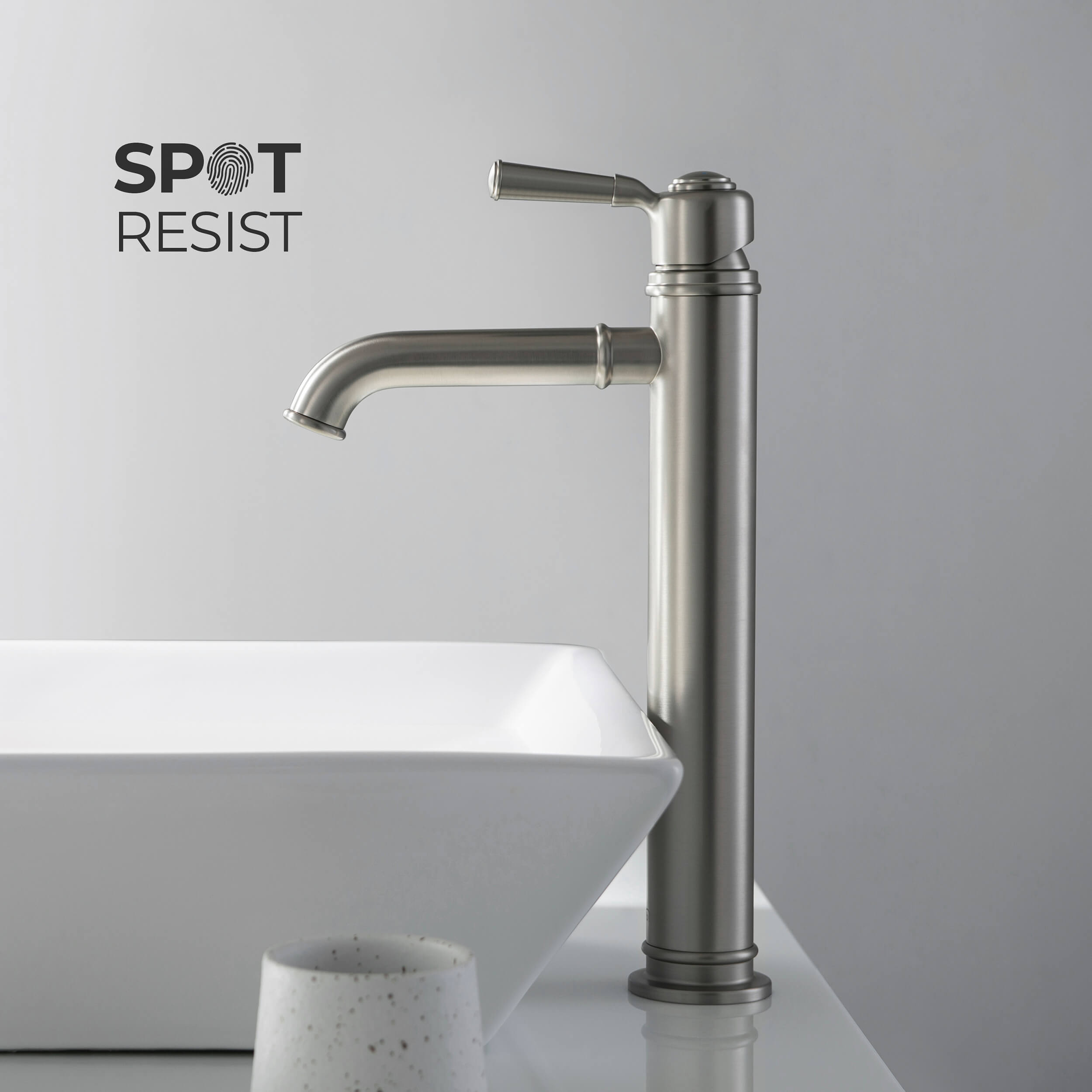 KIBI Victorian Brass Single Handle Bathroom Vessel Faucet – KBF1013