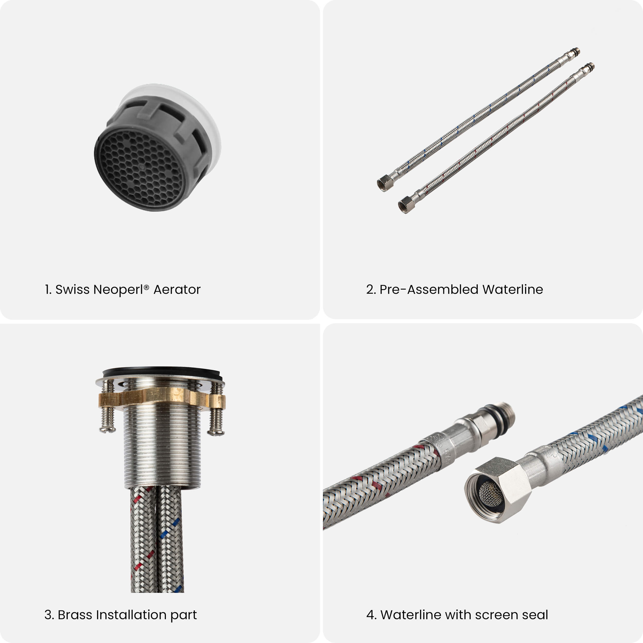 KIBI Victorian Brass Single Handle Bathroom Vessel Faucet – KBF1013