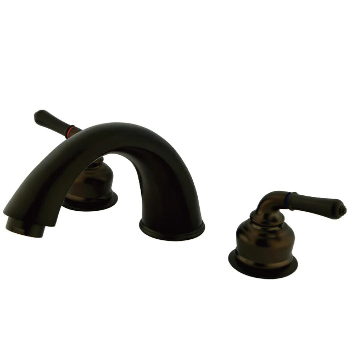 Kingston - Tub Faucets - Magellan KC36 Two-Handle 3-Hole Deck Mount Roman Tub Faucet