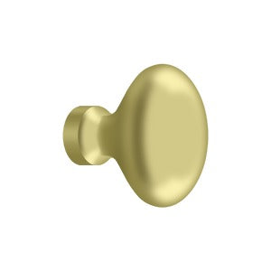 Deltana - Knobs - 1-1/4" Oval/Egg Cabinet Knob