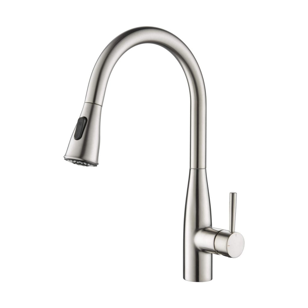 KIBI - Bari-T Single Handle Pull Down Kitchen Sink Faucet - KKF2016