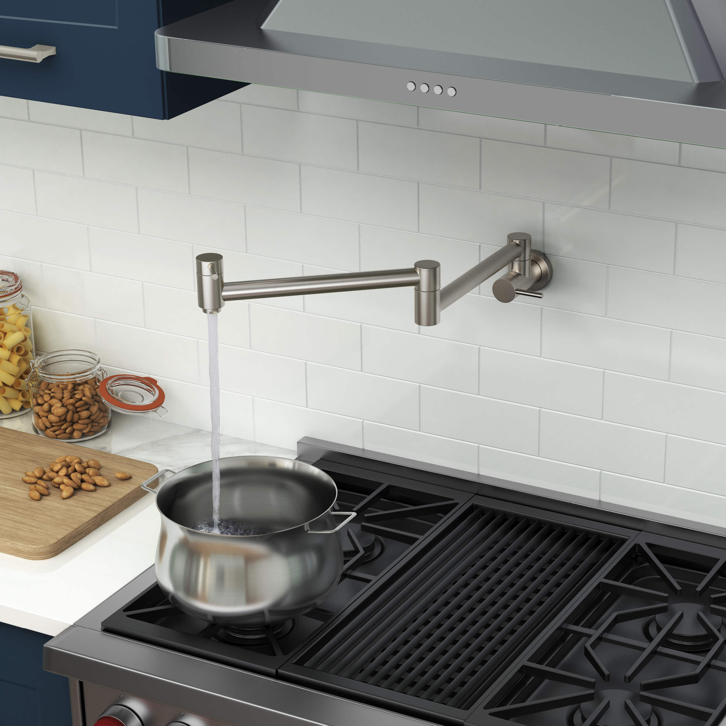 KIBI - Circular Kitchen Pot Filler - KPF601