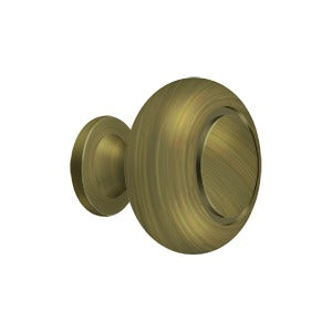 Deltana - Knobs - 1-1/4" Round Cabinet Knob w/ Groove