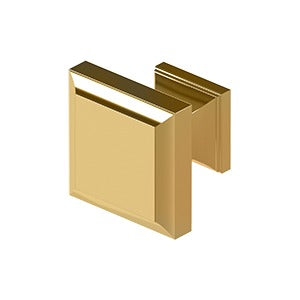 Deltana - Knobs - Decorative Square Cabinet Knob