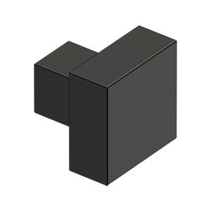 Deltana - Knobs - Modern Square Cabinet Knob