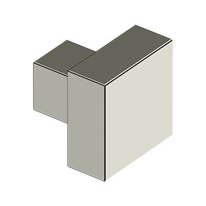 Deltana - Knobs - Modern Square Cabinet Knob