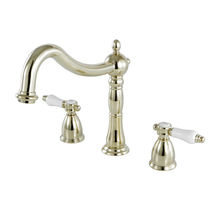 Kingston - Tub Faucets - Bel-Air KS134BPL Two-Handle 3-Hole Deck Mount Roman Tub Faucet