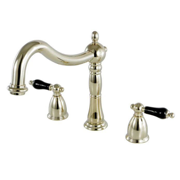 Kingston - Tub Faucets - Duchess KS134PKL Two-Handle 3-Hole Deck Mount Roman Tub Faucet