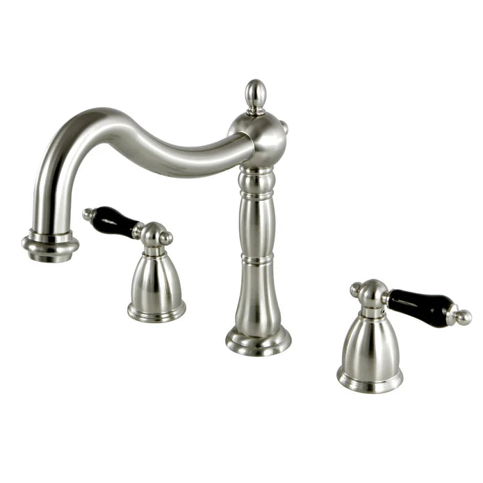 Kingston - Tub Faucets - Duchess KS134PKL Two-Handle 3-Hole Deck Mount Roman Tub Faucet