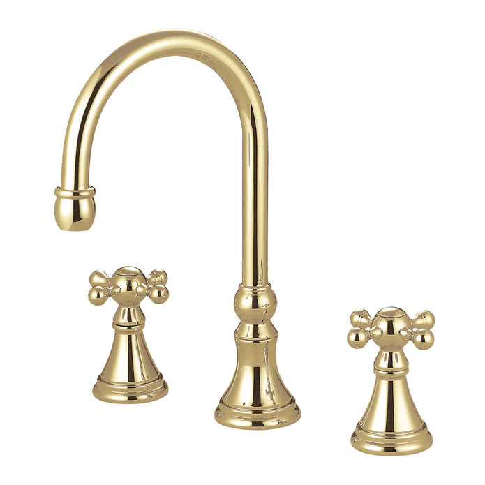 Kingston - Tub Faucets - Roman KS234KX Two-Handle 3-Hole Deck Mount Roman Tub Faucet