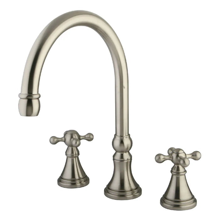 Kingston - Tub Faucets - Roman KS234KX Two-Handle 3-Hole Deck Mount Roman Tub Faucet