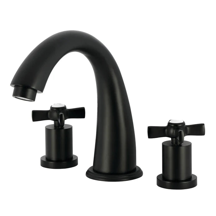 Kingston - Tub Faucets - Millennium KS236ZX Two-Handle 3-Hole Deck Mount Roman Tub Faucet