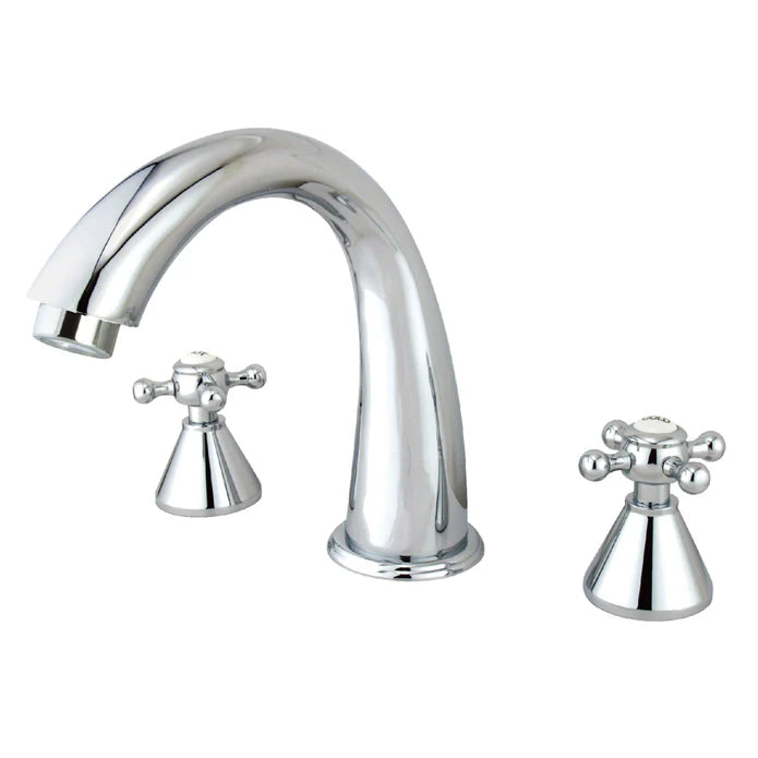 Kingston - Tub Faucets - Roman KS236BX Two-Handle 3-Hole Deck Mount Roman Tub Faucet
