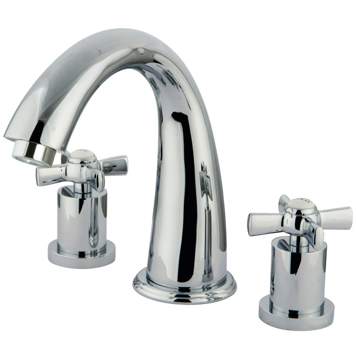 Kingston - Tub Faucets - Millennium KS236ZX Two-Handle 3-Hole Deck Mount Roman Tub Faucet