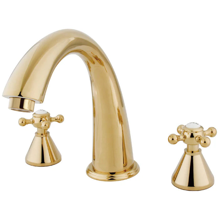 Kingston - Tub Faucets - Roman KS236BX Two-Handle 3-Hole Deck Mount Roman Tub Faucet