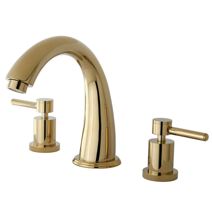 Kingston - Tub Faucets - Concord KS236DL Two-Handle 3-Hole Deck Mount Roman Tub Faucet