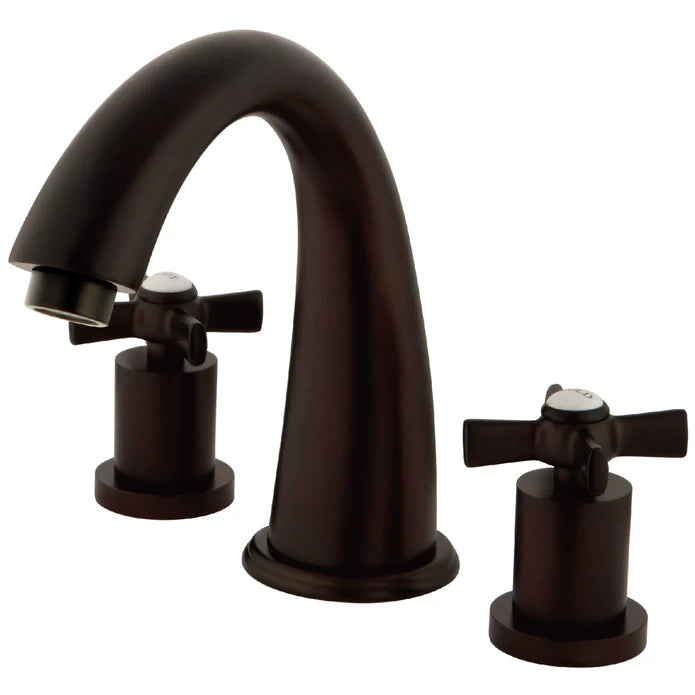 Kingston - Tub Faucets - Millennium KS236ZX Two-Handle 3-Hole Deck Mount Roman Tub Faucet