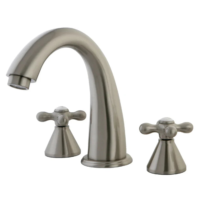 Kingston - Tub Faucets - Naples KS236AX Two-Handle 3-Hole Deck Mount Roman Tub Faucet