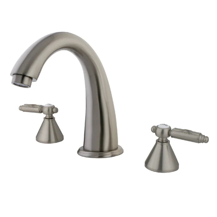 Kingston - Tub Faucets - Roman KS236GL Two-Handle 3-Hole Deck Mount Roman Tub Faucet