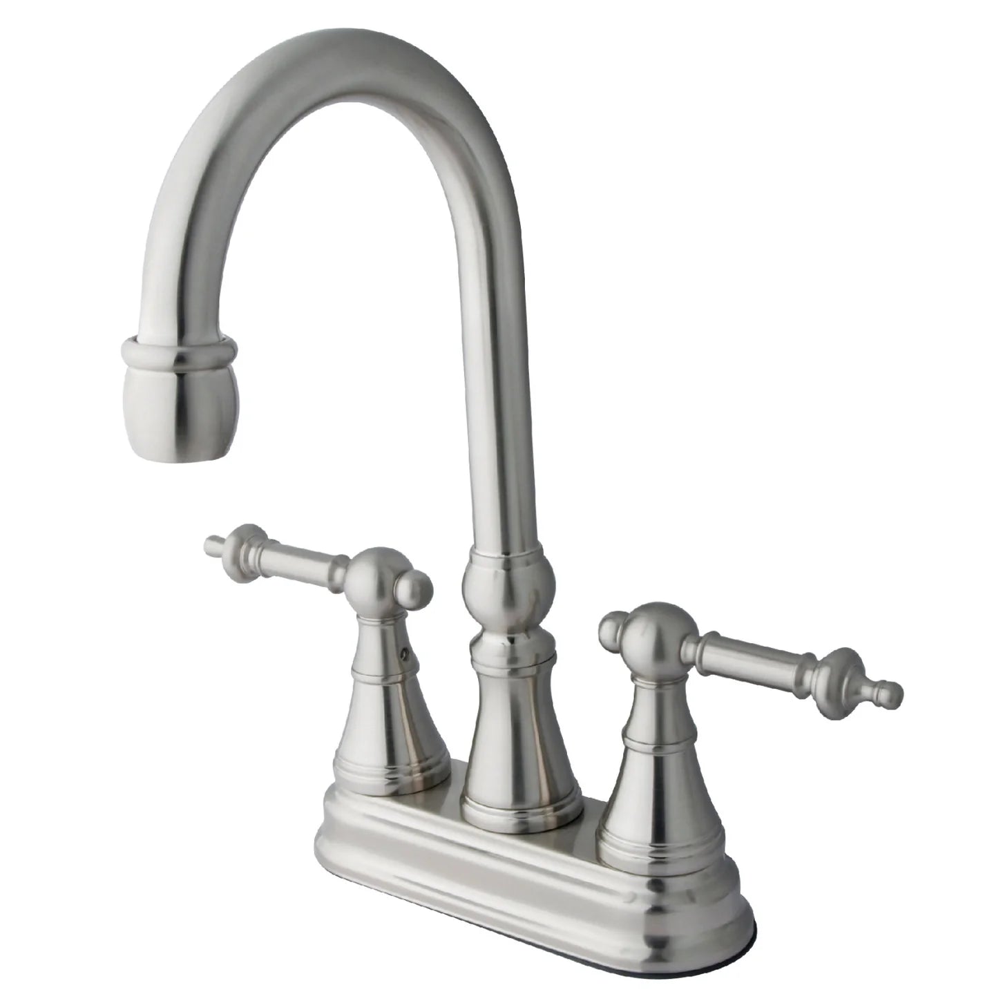 Kingston - Bar Faucets - Templeton KS249TL Two-Handle 2-Hole Deck Mount Bar Faucet