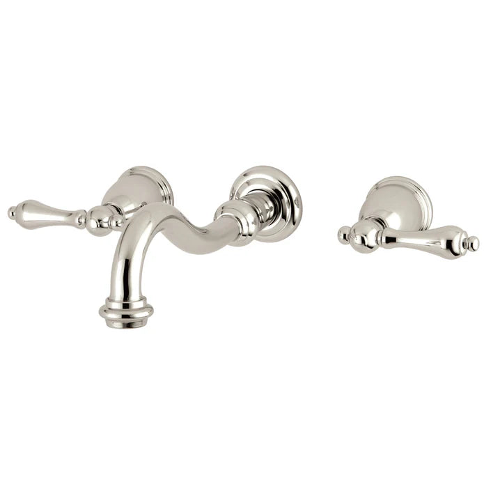 Kingston - Tub Faucets - Restoration KS302AL Two-Handle 3-Hole Wall Mount Roman Tub Faucet