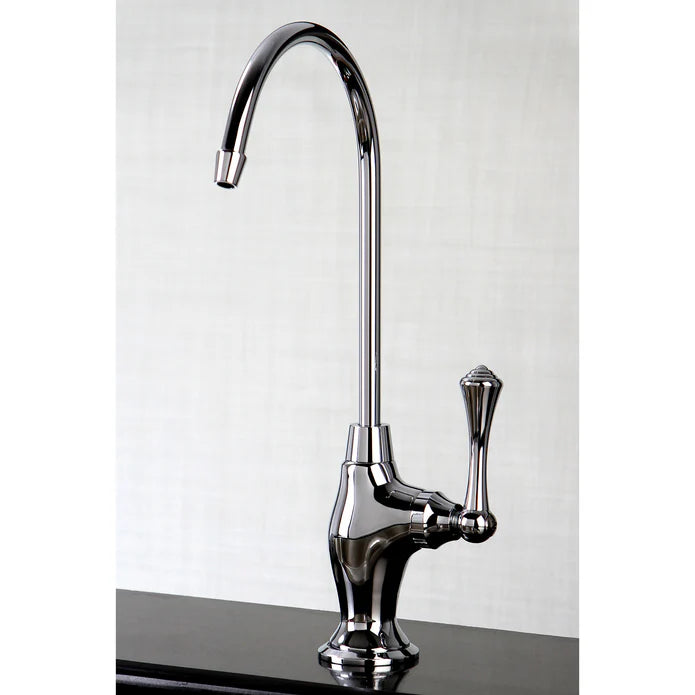 Kingston - Filtration Faucets - Vintage KS319BL Single-Handle 1-Hole Deck Mount Water Filtration Faucet