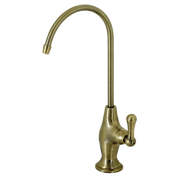 Kingston - Filtration Faucets - Restoration KS319AL Single-Handle 1-Hole Deck Mount Water Filtration Faucet
